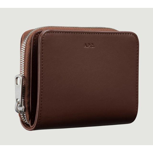 A.P.C(アーペーセー)のAPC コンパクトウォレット 財布 compact wallet maroon メンズのファッション小物(折り財布)の商品写真