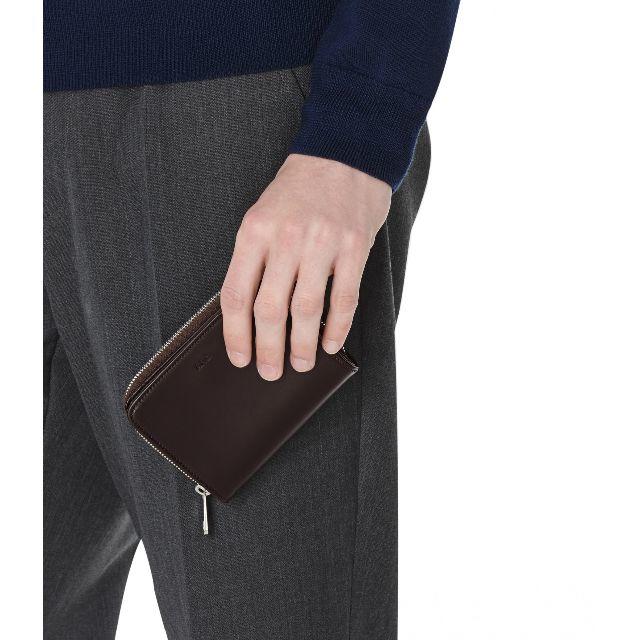 A.P.C(アーペーセー)のAPC コンパクトウォレット 財布 compact wallet maroon メンズのファッション小物(折り財布)の商品写真