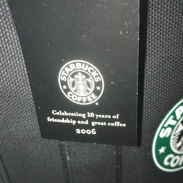 Starbucks Coffee(スターバックスコーヒー)の《新品タグ付き》スタバ 10周年 バッグ トートバック 10周年 スターバックス レディースのバッグ(トートバッグ)の商品写真