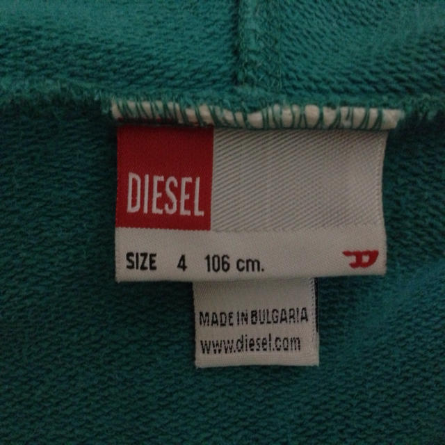 DIESEL(ディーゼル)のキッズ Dieselパーカー♡ キッズ/ベビー/マタニティのキッズ服男の子用(90cm~)(その他)の商品写真