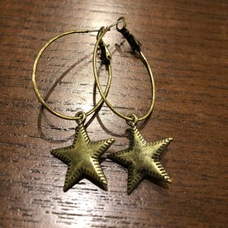 マウジー(moussy)のmoussy 星ピアス(ピアス)