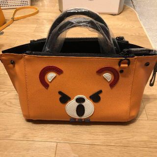 ヒステリックグラマー(HYSTERIC GLAMOUR)の未使用　ヒステリックグラマー BEARリバーシブルトートバッグ(ハンドバッグ)