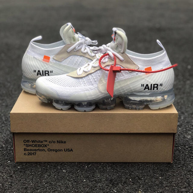 off-white × nike vapormax 白 28.0スニーカー