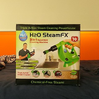 スチームクリーナー H2O スチームFX ハンディクリーナー(掃除機)