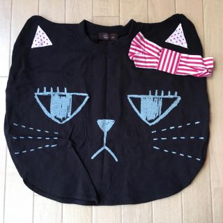 ユニカ(UNICA)の《専用》1回着用のみ！ほぼ新品♡ユニカUNICAニャンコTシャツ100cm(Tシャツ/カットソー)