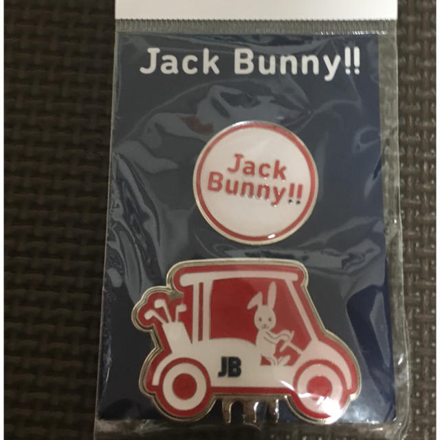 PEARLY GATES(パーリーゲイツ)の【新品】Jack Bunny!!by PEARLY GATES マーカー スポーツ/アウトドアのゴルフ(その他)の商品写真