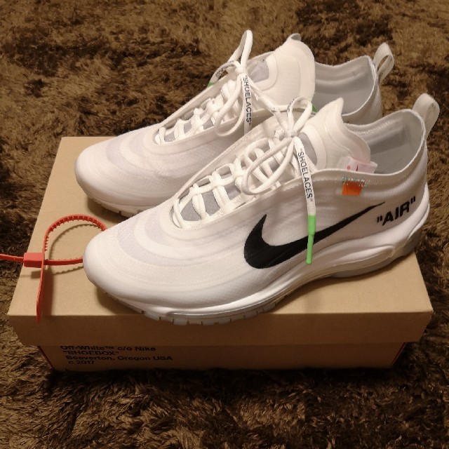 NIKE THE TEN OFF WHITE AIR MAX 97  27cm