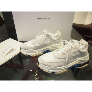 バレンシアガ(Balenciaga)の激レア 正規 定価以下 希少サイズ 38 新品　バレンシアガ　トリプルＳ(スニーカー)