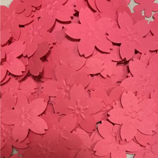 立体桜シャワーうすあか小1,000枚　花びら付き 変更可能(その他)