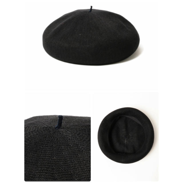 BEAMS BOY(ビームスボーイ)のBEAMS BOY / リネン 配色 ベレー 18SS レディースの帽子(ハンチング/ベレー帽)の商品写真