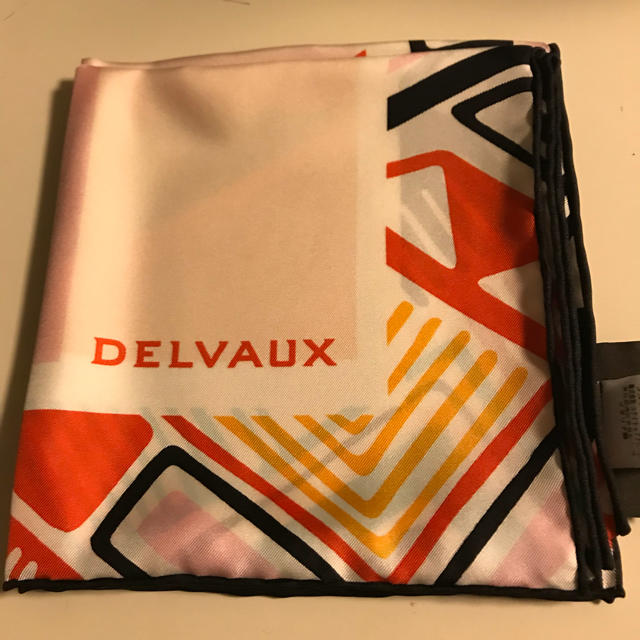 デルボー DELVAUX ドゥロワー 購入 新品未使用 スカーフ - バンダナ