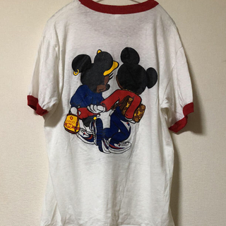 Disney - 超レア！ ヴィンテージ 80's 両面プリントTシャツの通販 by 