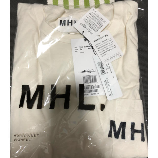 MARGARET HOWELL(マーガレットハウエル)の新品 MHL アーバンリサーチ 別注ロゴTEE メンズのトップス(Tシャツ/カットソー(半袖/袖なし))の商品写真