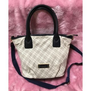 バーバリーブルーレーベル(BURBERRY BLUE LABEL)のブルーレーベル クレストブリッジ 新品 2way ショルダーバッグ(ショルダーバッグ)