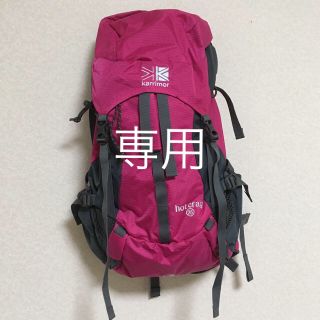 カリマー(karrimor)の美品！カリマー ホットクラッグ 25 バックパック(登山用品)