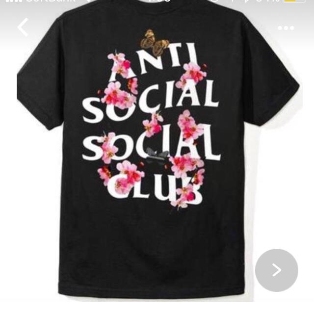 超希少！anti social social club asia Tシャツ
