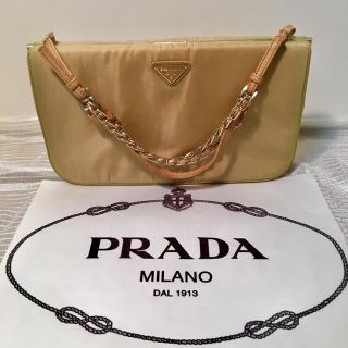 プラダ 結婚式 バッグ(ベージュ系)の通販 11点 | PRADAのレディース