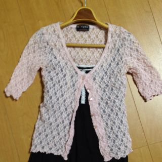 ピンク レースボレロ(ボレロ)