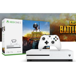 エックスボックス(Xbox)の【ほぼ新品】Xbox One S 1 TB PUBG同梱(家庭用ゲーム機本体)