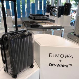 オフホワイト(OFF-WHITE)の【即購入OK】【最安値】RIMOWA x off white(トラベルバッグ/スーツケース)