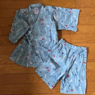 ミキハウス(mikihouse)の専用です！！！美品 ミキハウス 日本製 甚平 浴衣 120 (甚平/浴衣)