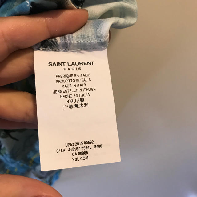 Saint Laurent(サンローラン)のサンローラン アロハ シャツ メンズのトップス(Tシャツ/カットソー(半袖/袖なし))の商品写真