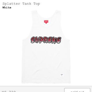 シュプリーム(Supreme)のシュプリーム タンクトップ Ｍサイズ(タンクトップ)