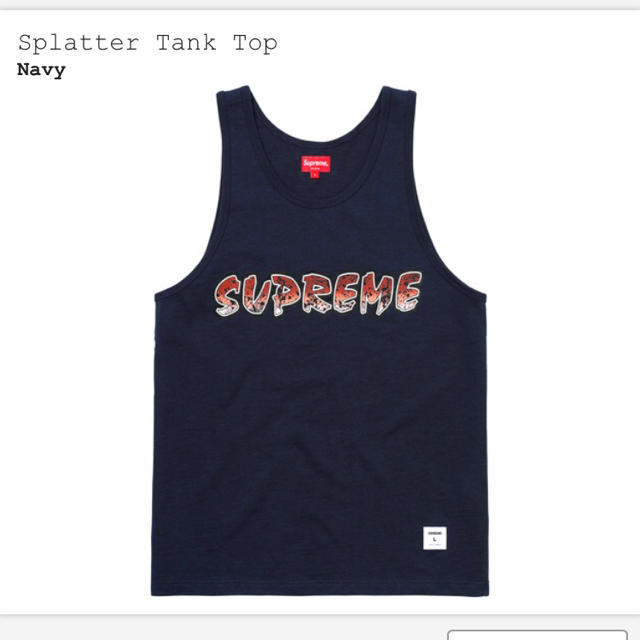 Supreme(シュプリーム)のシュプリーム タンクトップ Ｍサイズ メンズのトップス(タンクトップ)の商品写真