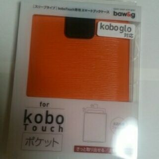 baw&g kobo Touch専用スマートブックカバー（オレンジ）(電子ブックリーダー)