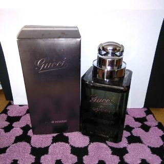 グッチ(Gucci)のGUCCI（バイ　グッチ　プールオムオードトワレ）90ml(香水(男性用))