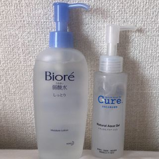 ビオレ(Biore)のビオレ 弱酸水 キュレ ピーリング アクアジェル(化粧水/ローション)