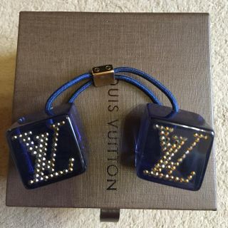 ルイヴィトン(LOUIS VUITTON)のお嬢様専用お取り置き(28日まで)★ルイヴィトン★ヘアキューブ★ブルー(ヘアゴム/シュシュ)