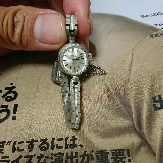 OMEGA カットガラス 自動巻き