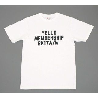 YELLO SHOES ノベルティ プリント Tシャツ ホワイト サイズXL(Tシャツ(半袖/袖なし))