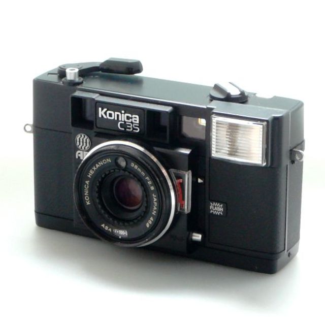 ジャスピン❗️ コニカ Konica C35 AF 　美品!　フィルムカメラ