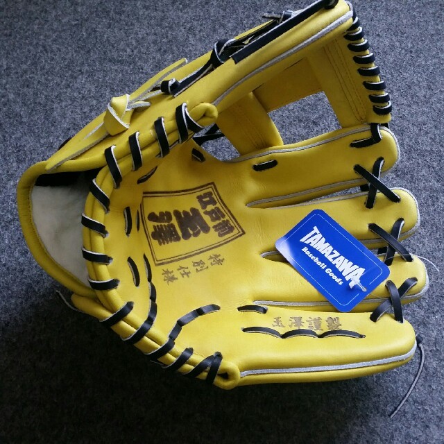 独特の上品 玉澤 タマザワ 硬式内野手用グローブ 四番ろ 未使用品