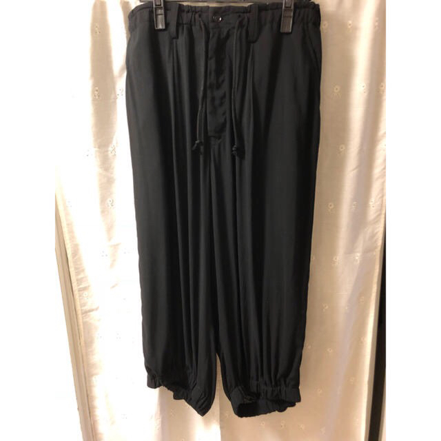 Yohji Yamamoto 18ss レーヨン カラスパンツ