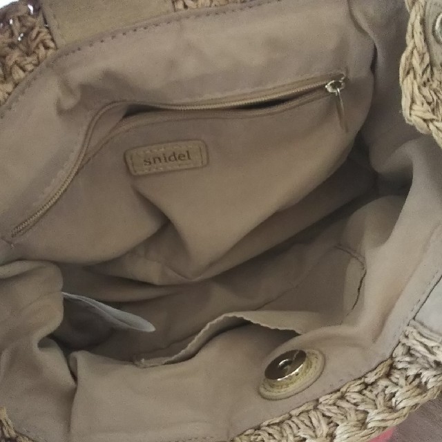 SNIDEL(スナイデル)のかごバッグ ミニトート レディースのバッグ(かごバッグ/ストローバッグ)の商品写真