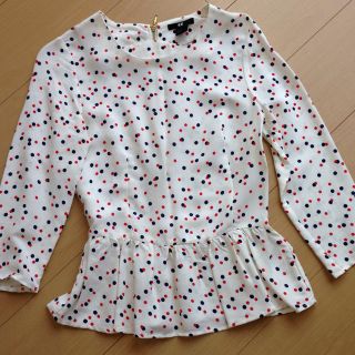 エイチアンドエム(H&M)のＨ＆Ｍトップス♡(カットソー(長袖/七分))