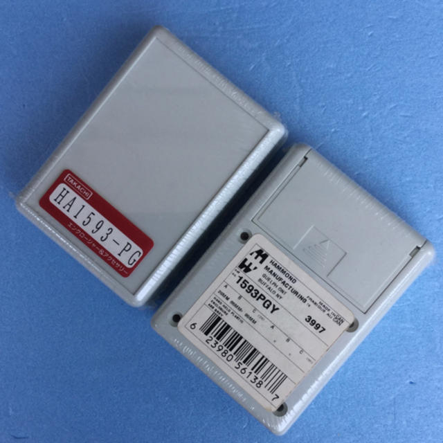 タカチ プラスチック ケース_1593 2 個セット スマホ/家電/カメラのスマホ/家電/カメラ その他(その他)の商品写真