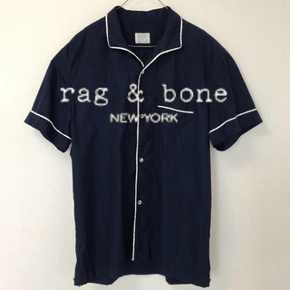 ラグアンドボーン(Rag & Bone)のrag&bone ラグアンドボーン コレクションライン ハンドメイドシャツ L(シャツ)