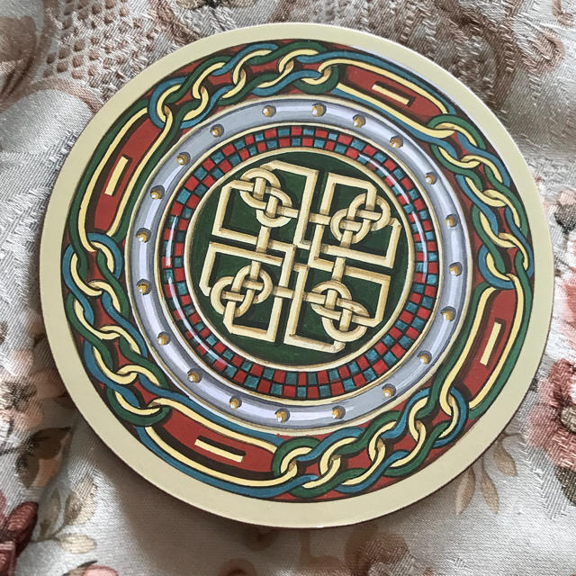 新品☆アイルランド インテリアセット 壁掛け お皿 コースター 新品☆アイルランド インテリアセット 壁掛け お皿 コースター