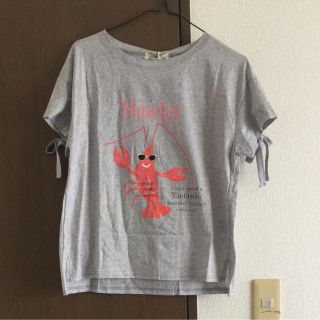 ドールアップウップス(doll up oops)のドールアップウップス ロブスタープリント Tシャツ(Tシャツ(半袖/袖なし))