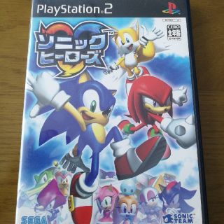 PS2 SEGA ソニックヒーローズ(家庭用ゲームソフト)