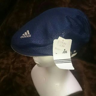 アディダス(adidas)の新品☆adidasメンズハンチング(粗メッシュ)(ハンチング/ベレー帽)