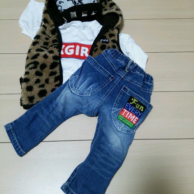 JUNK STORE(ジャンクストアー)のJUNKSTORE★デニムパンツ キッズ/ベビー/マタニティのキッズ服男の子用(90cm~)(その他)の商品写真