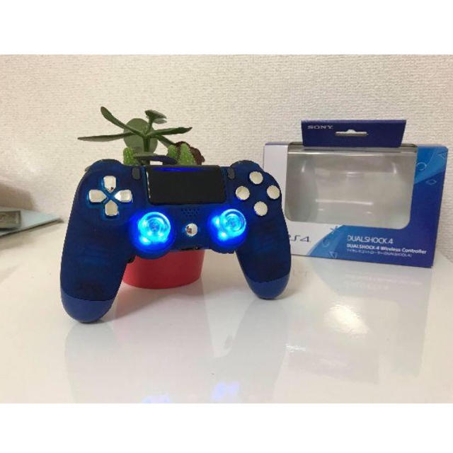 Playstation4 Ps4 コントローラー カスタム Led 改造の通販 By ゆち S Shop プレイステーション4ならラクマ