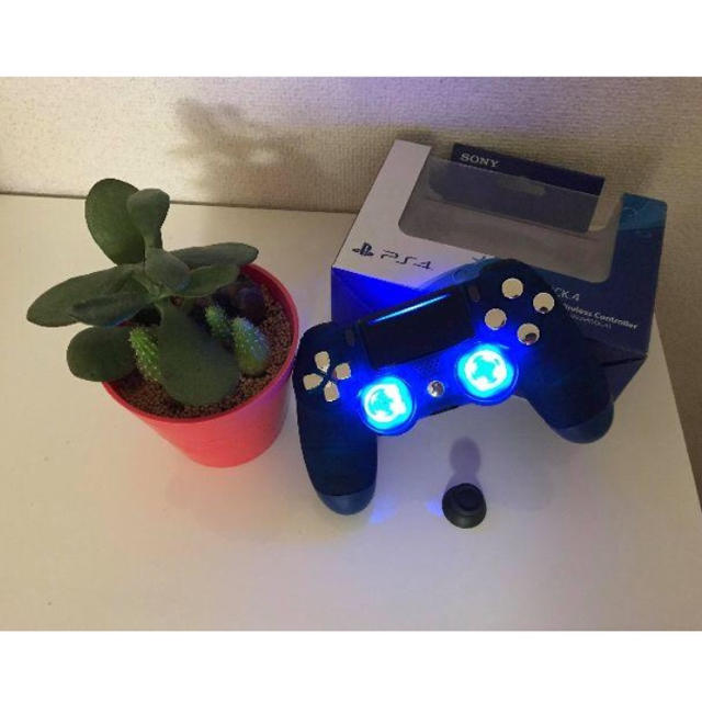 Playstation4 Ps4 コントローラー カスタム Led 改造の通販 By ゆち S Shop プレイステーション4ならラクマ