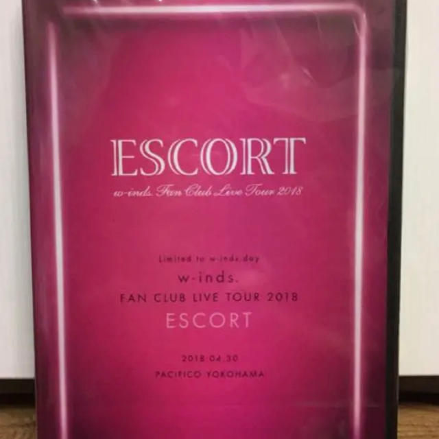 w-inds. FCLT LIVE TOUR 2018 “escort” エンタメ/ホビーのDVD/ブルーレイ(ミュージック)の商品写真