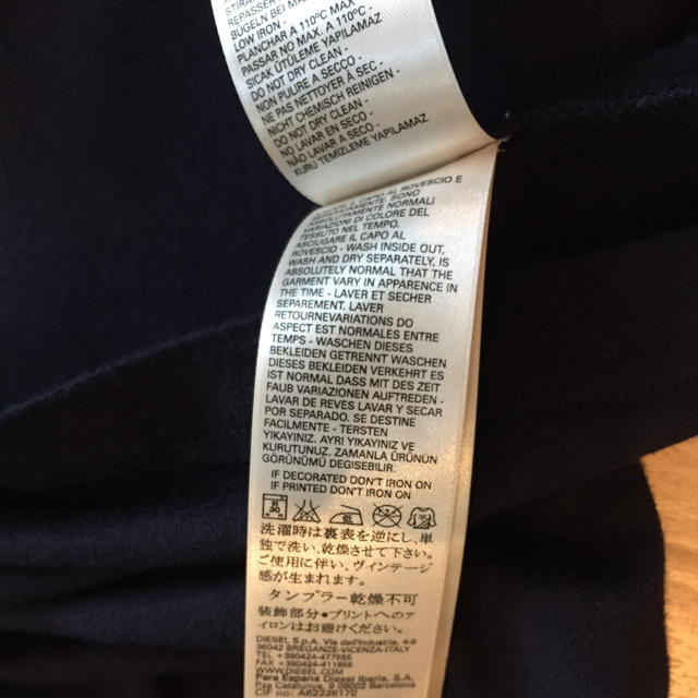 DIESEL(ディーゼル)のディーゼル Tシャツ メンズのトップス(Tシャツ/カットソー(半袖/袖なし))の商品写真